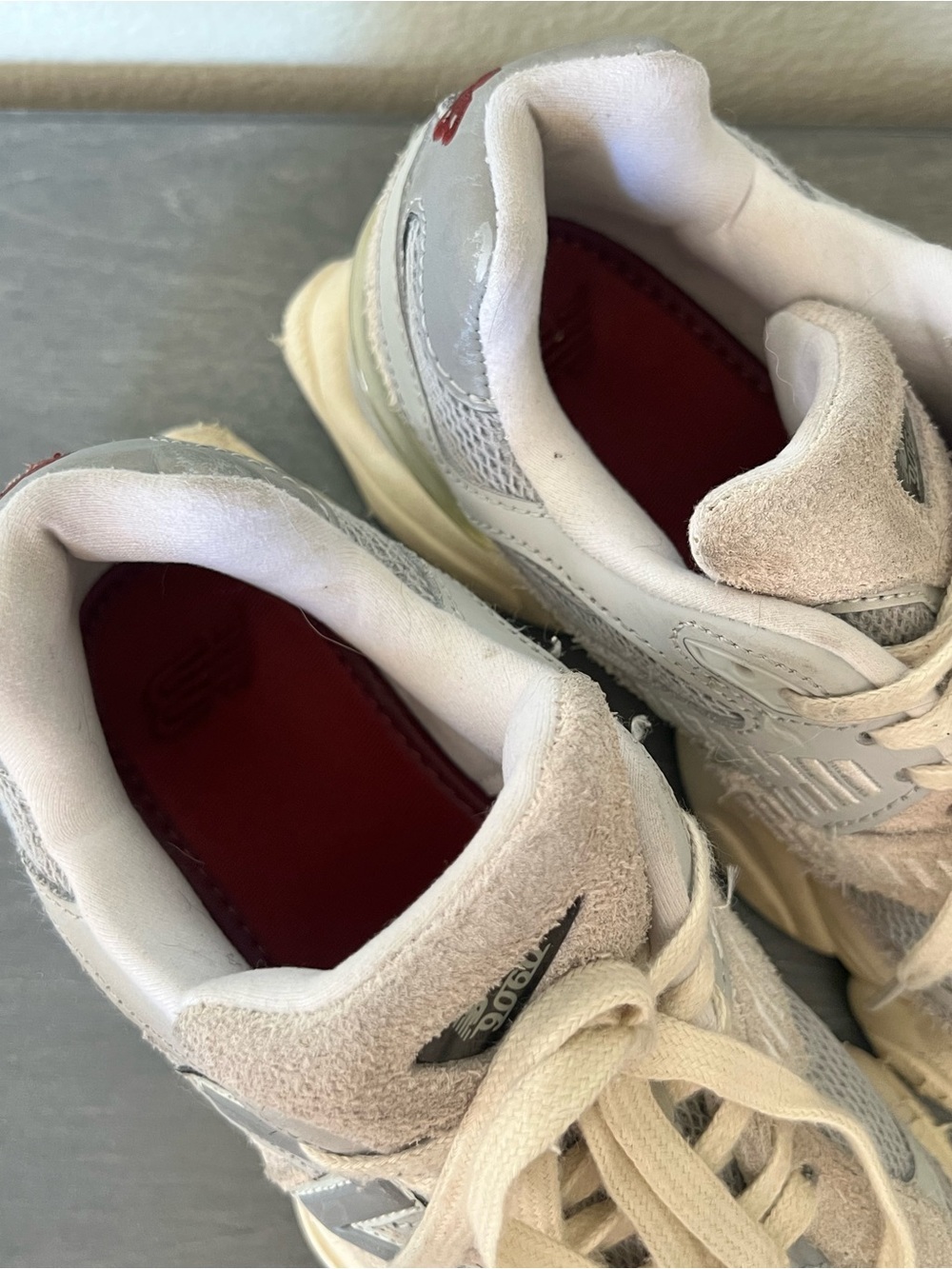 New Balance Women's Beige Neutral Running Sneakers - Picture 5 of 7